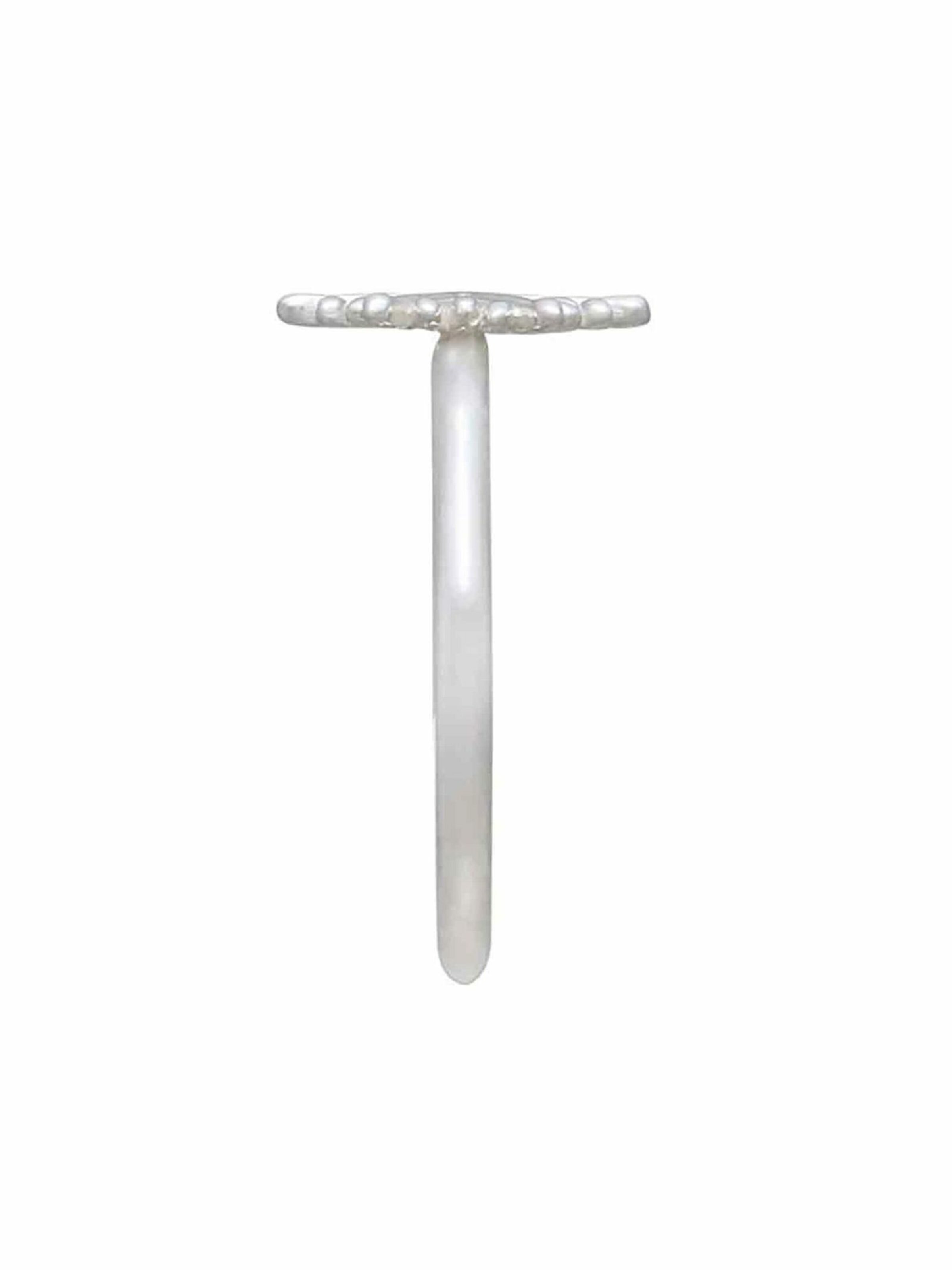 Gemshine Ring 'SCHNEEFLOCKE' in Silver