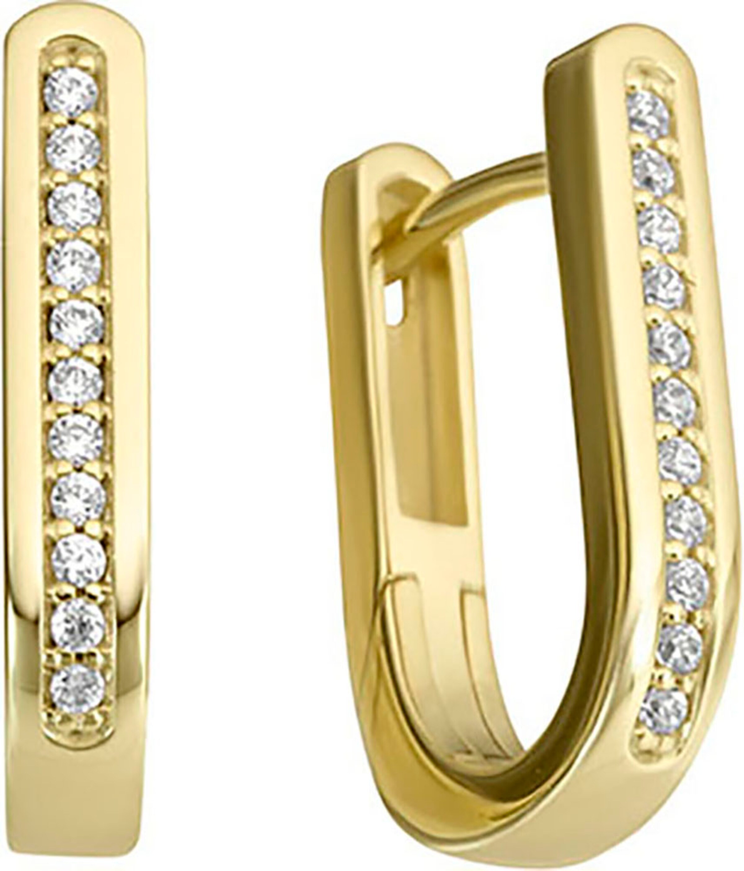 FIRETTI Ohrringe in Gold: Vorderseite