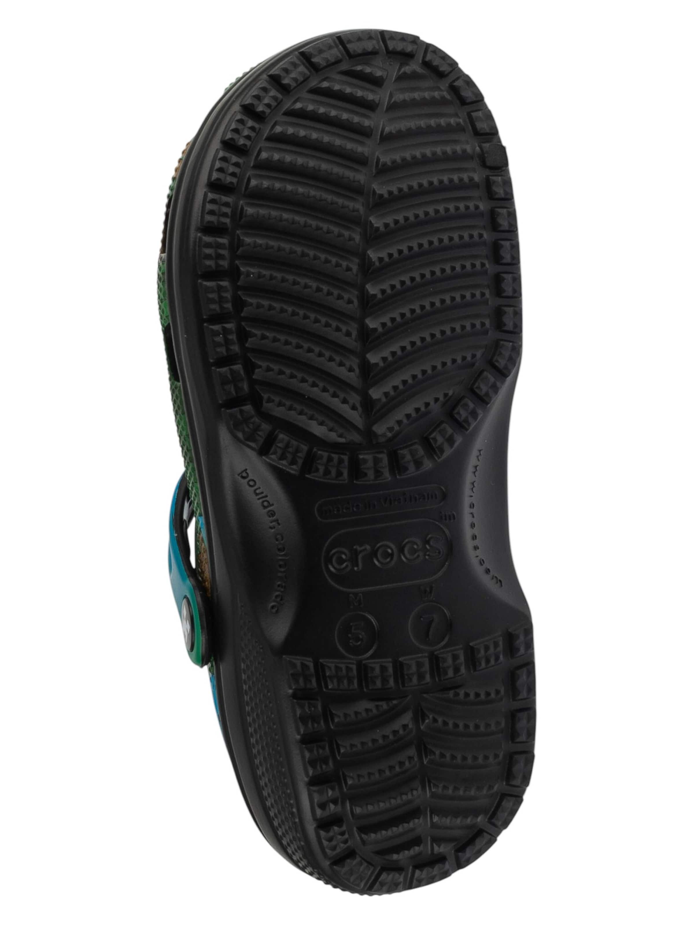 Crocs Clogs 'Crocs Classic Minecraft' in Green