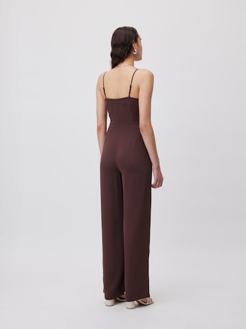 Tuta jumpsuit 'Caryl' di LeGer by Lena Gercke in marrone