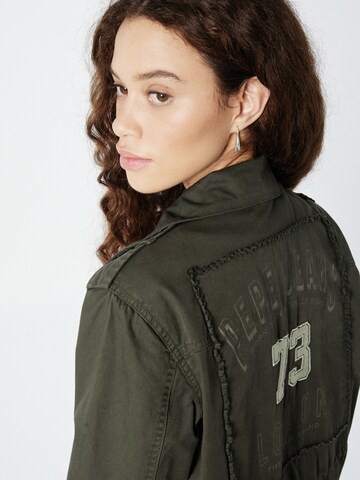 Pepe Jeans Between-season jacket 'MERRY' in Green