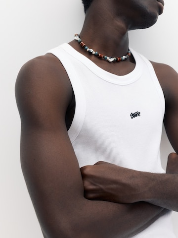 Pull&Bear Paita 'STWD' värissä valkoinen