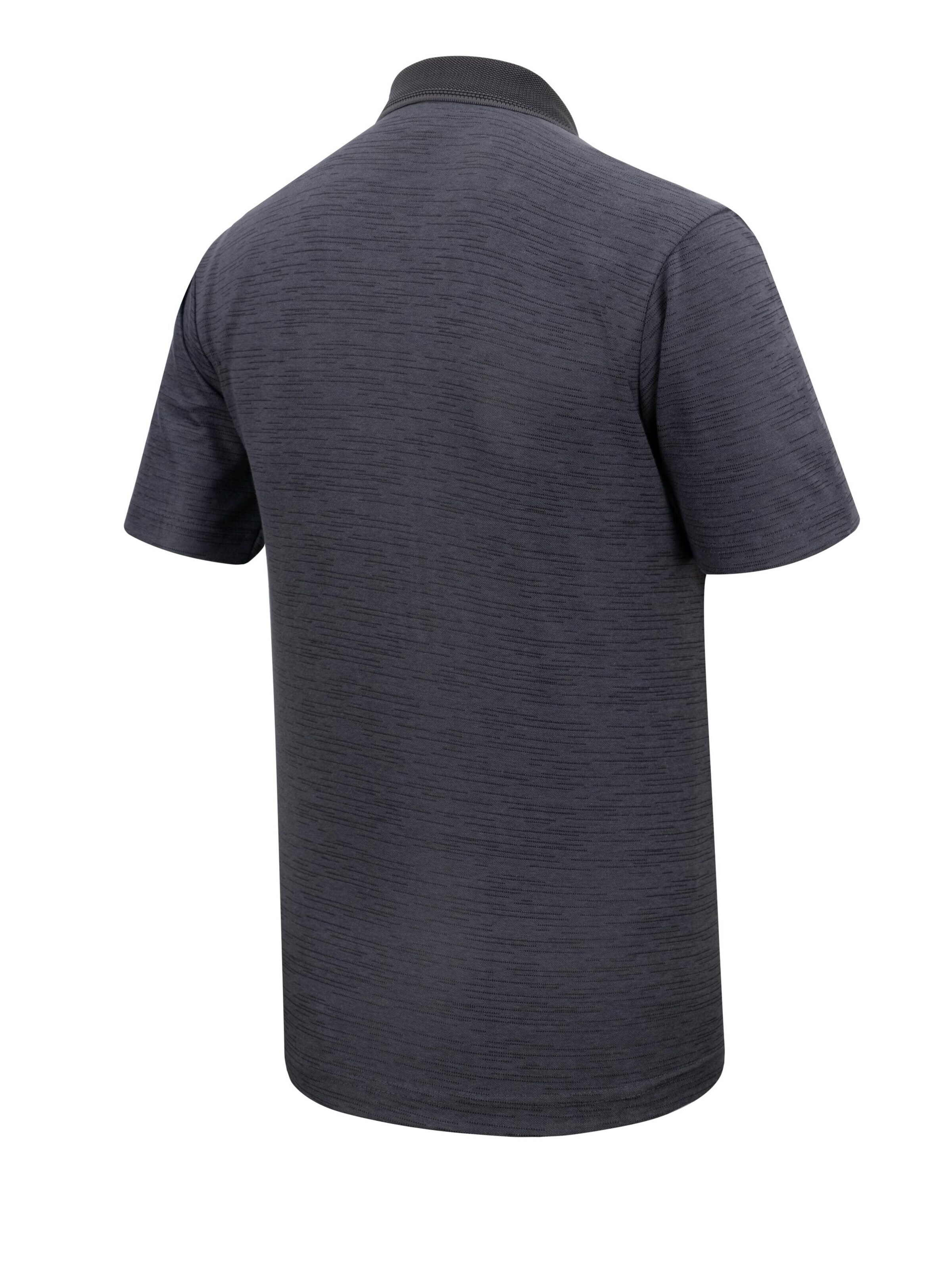 Cizgi Triko Shirt‌‌‌‌‌‌ in Grau