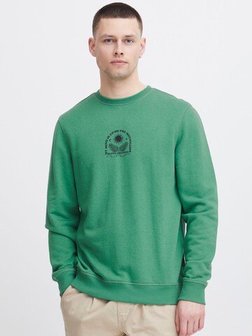 Sweat-shirt BLEND en vert : devant