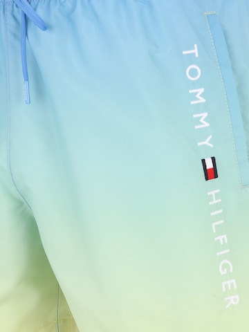 TOMMY HILFIGER Rövid fürdőnadrágok - kék