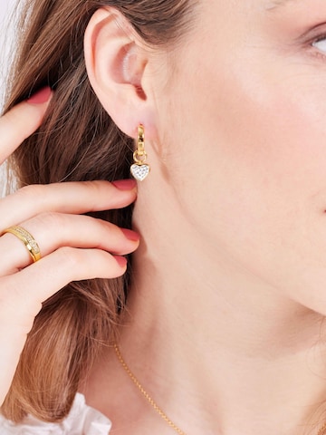 Boucles d'oreilles Lucardi en or