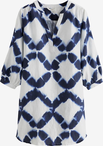 Rochie de plaja de la Next pe alb: față