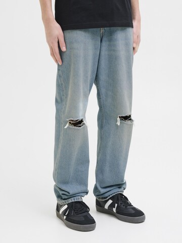 Jack & Jones Junior Свободный крой Джинсы 'JJIChris JJOriginal' в Синий: спереди