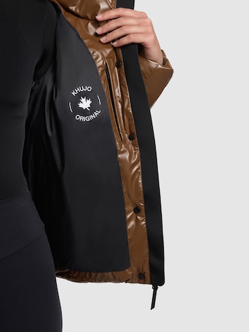 khujo Winterjacke 'DEVINA2' in Braun