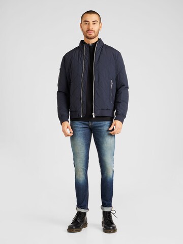 JOOP! Jeans Between-Season Jacket 'Thore' in Blue