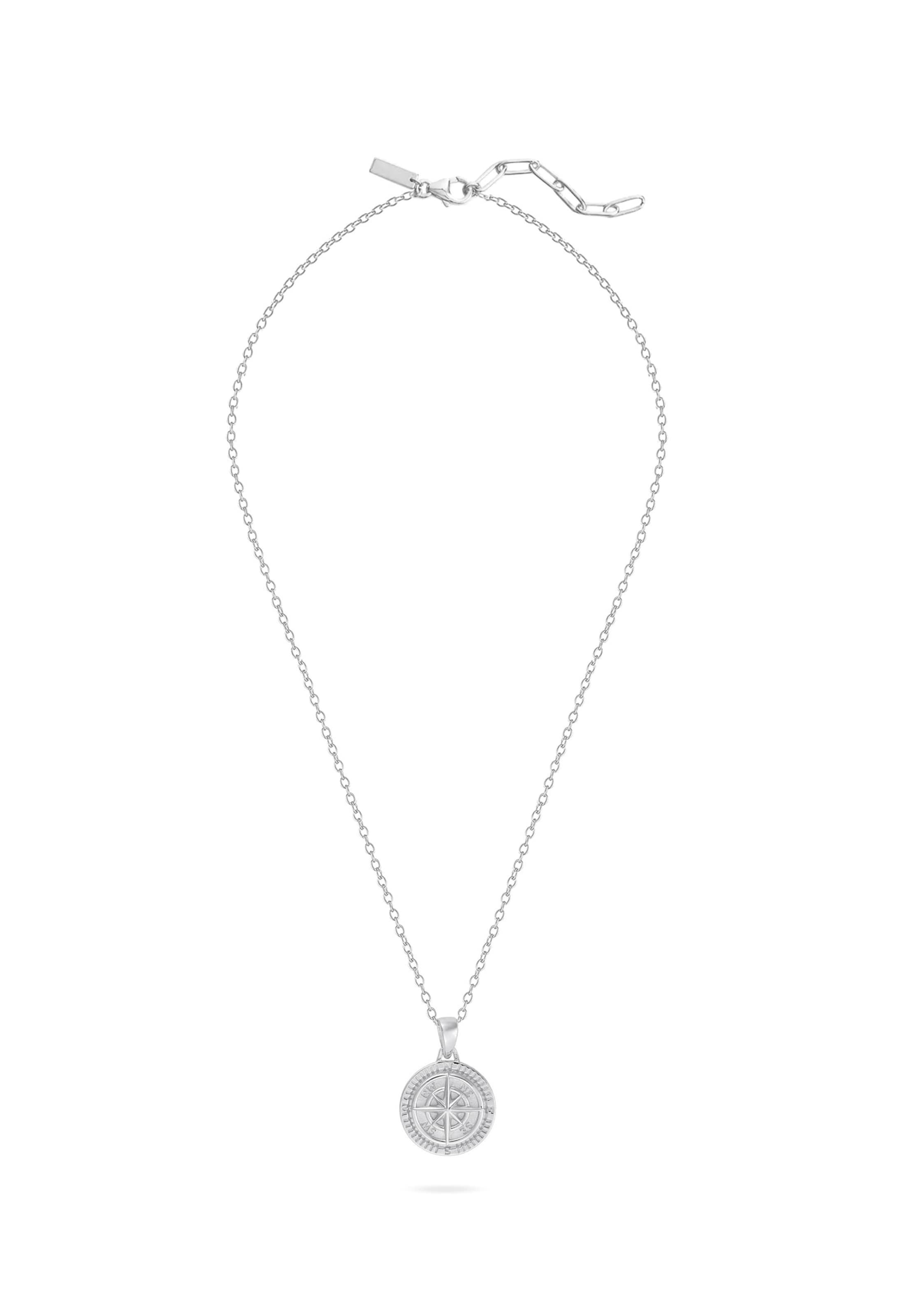 Collana 'Compass' di Commen Lines in argento: frontale
