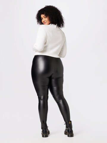 ONLY Curve Skinny Leggings 'JESSIE' i svart