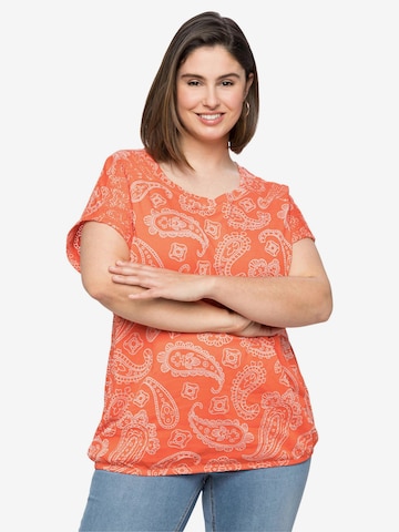 SHEEGO Shirt in Orange: front
