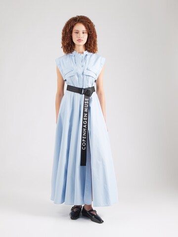 Copenhagen Muse Shirt dress 'SHIRLEY' in Blue: front