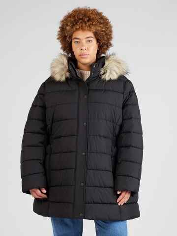 ONLY Carmakoma Winter Jacket 'New Luna' in Black: front