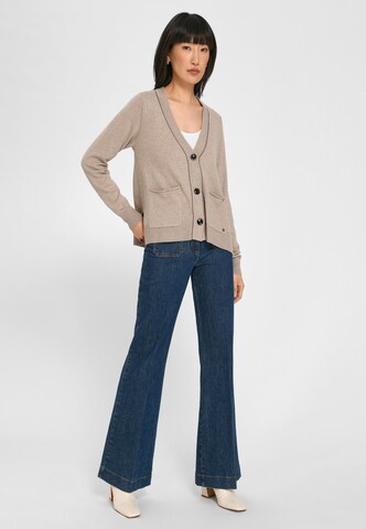 Basler Knit Cardigan in Beige