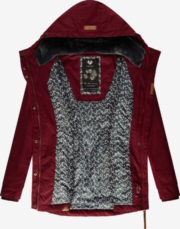 Veste d’hiver Ragwear en rouge