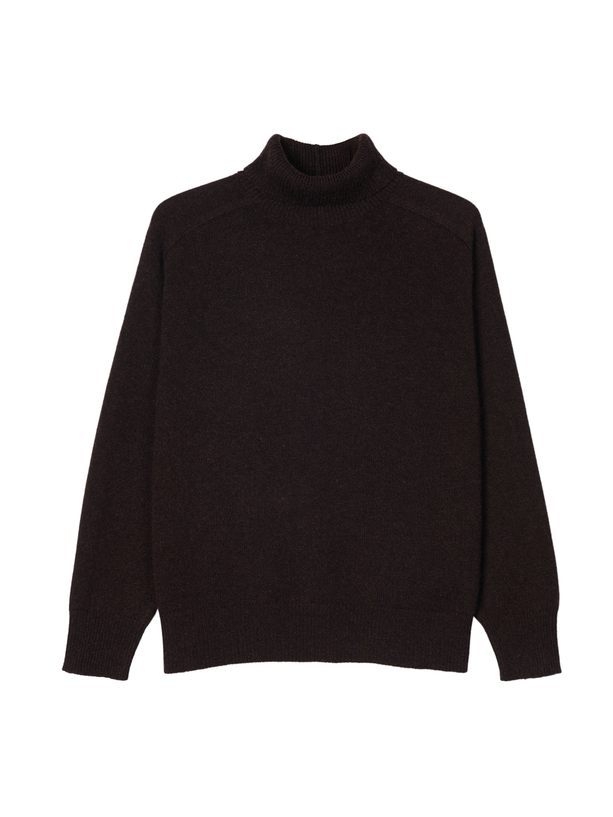 GOBI Cashmere Pullover 'Unisex High-Neck Cashmere Sweater'‌‌‌‌‌‌‌‌ in Braun: Vorderseite
