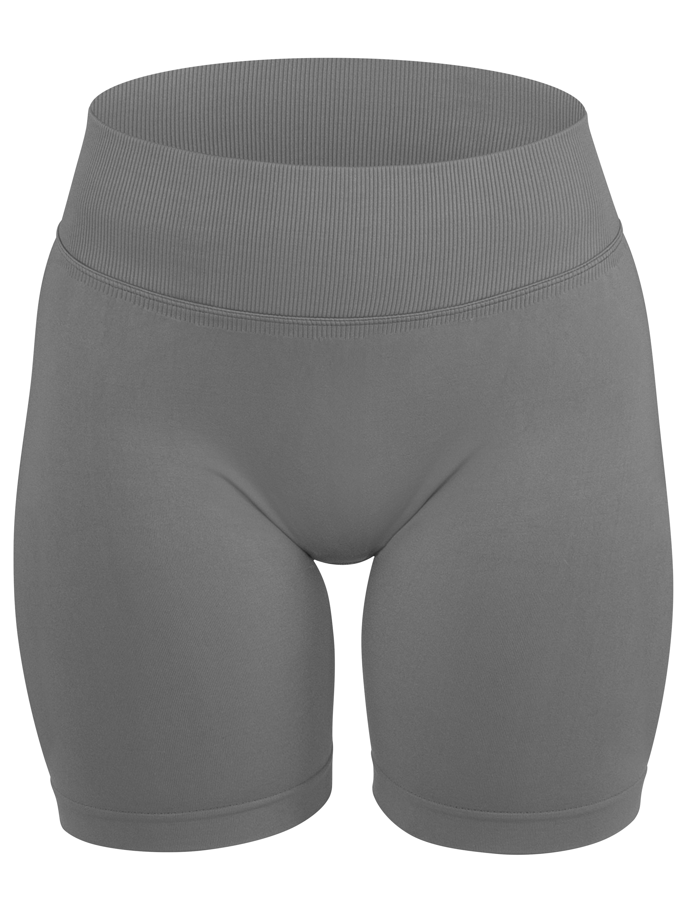 Circle Five Regular Sports trousers 'Scrunch Sportshorts - Shape Push Up Short' in Grey