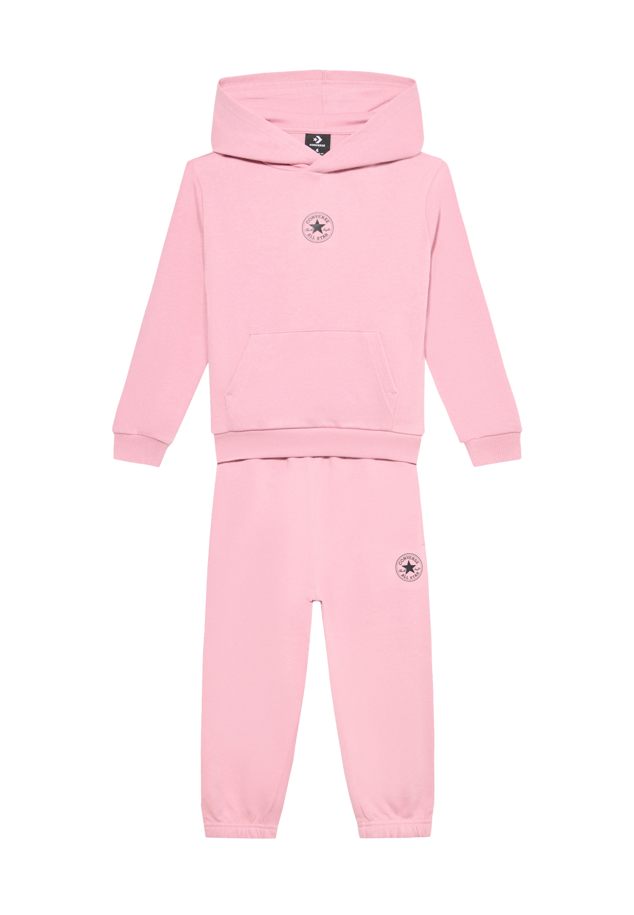 CONVERSE Juoksupuku värissä vaaleanpunainen: etupuoli