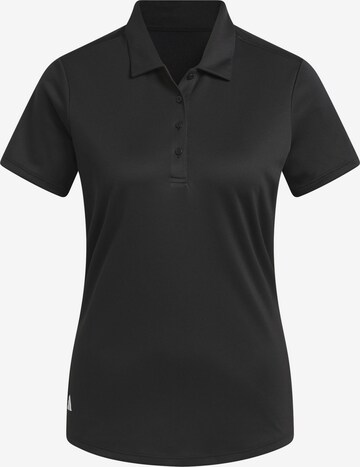 ADIDAS GOLF Performance shirt in Black: front