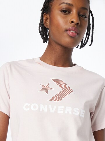 CONVERSE T-shirt i rosa