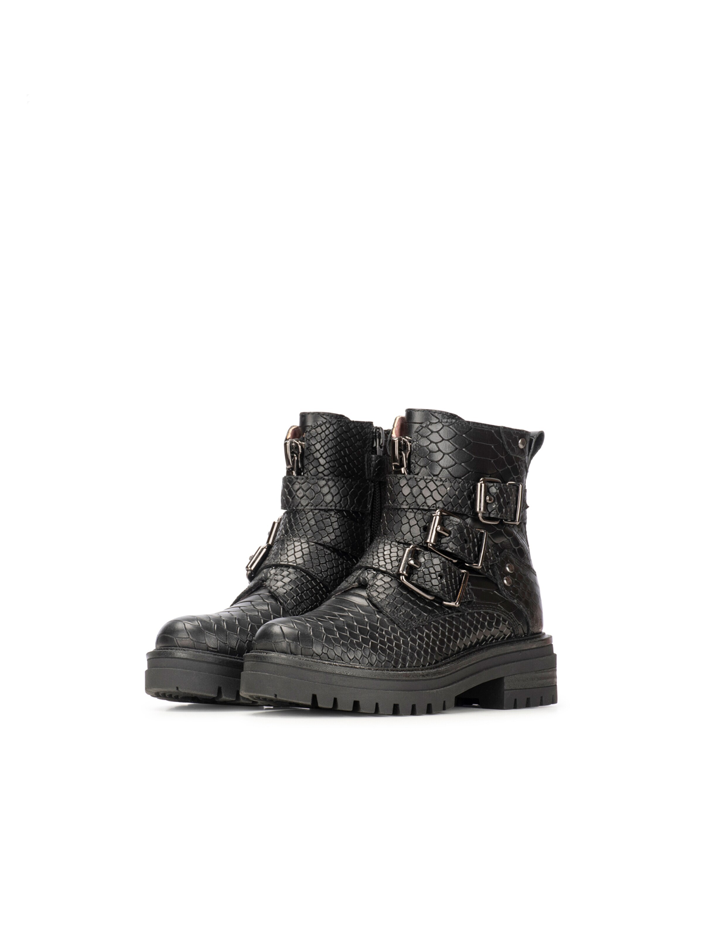Poelman Boots 'Monk' in Black