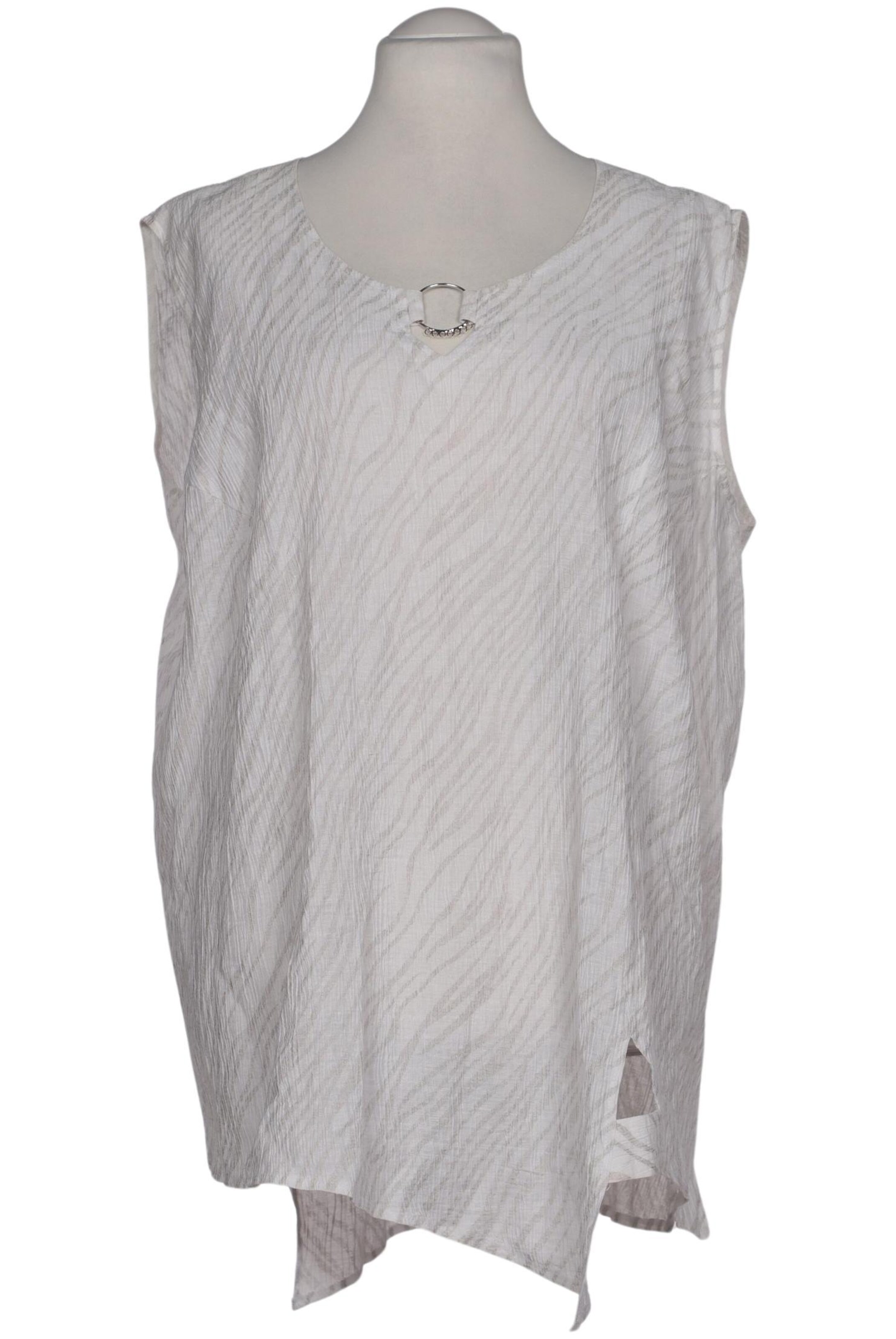 Sempre Piu Blouse & Tunic in 8XL in White: front