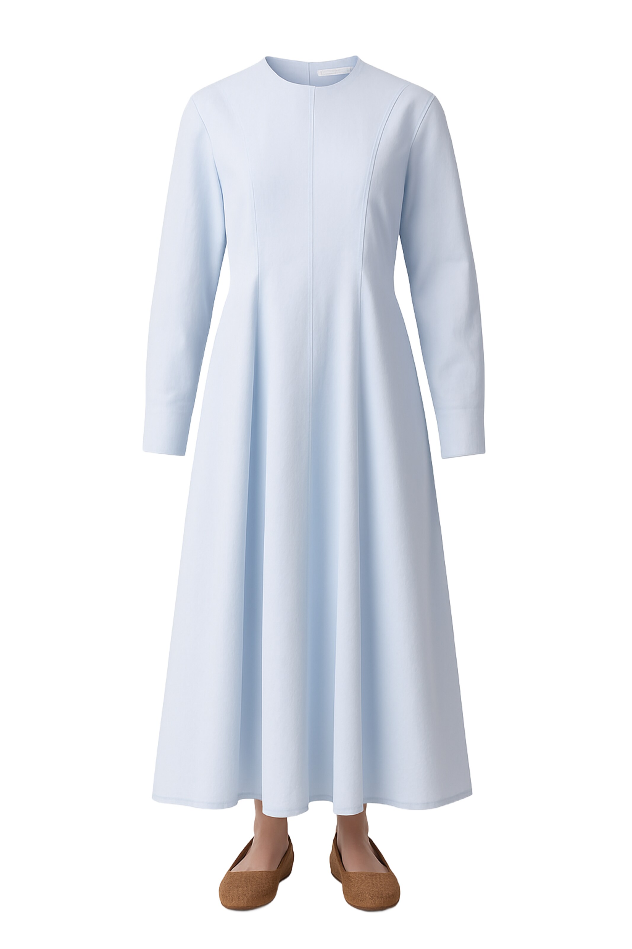 Touche Prive Jurk in de kleur Pastelblauw, Productweergave