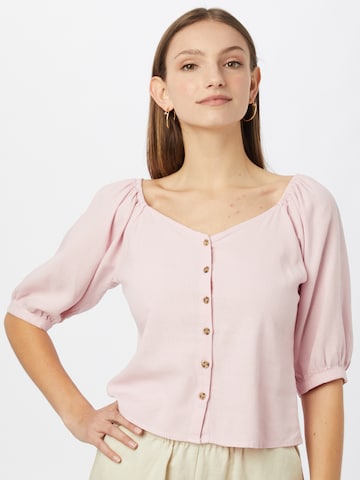 Camicia da donna 'VMASTIMILO' di VERO MODA in rosa: frontale