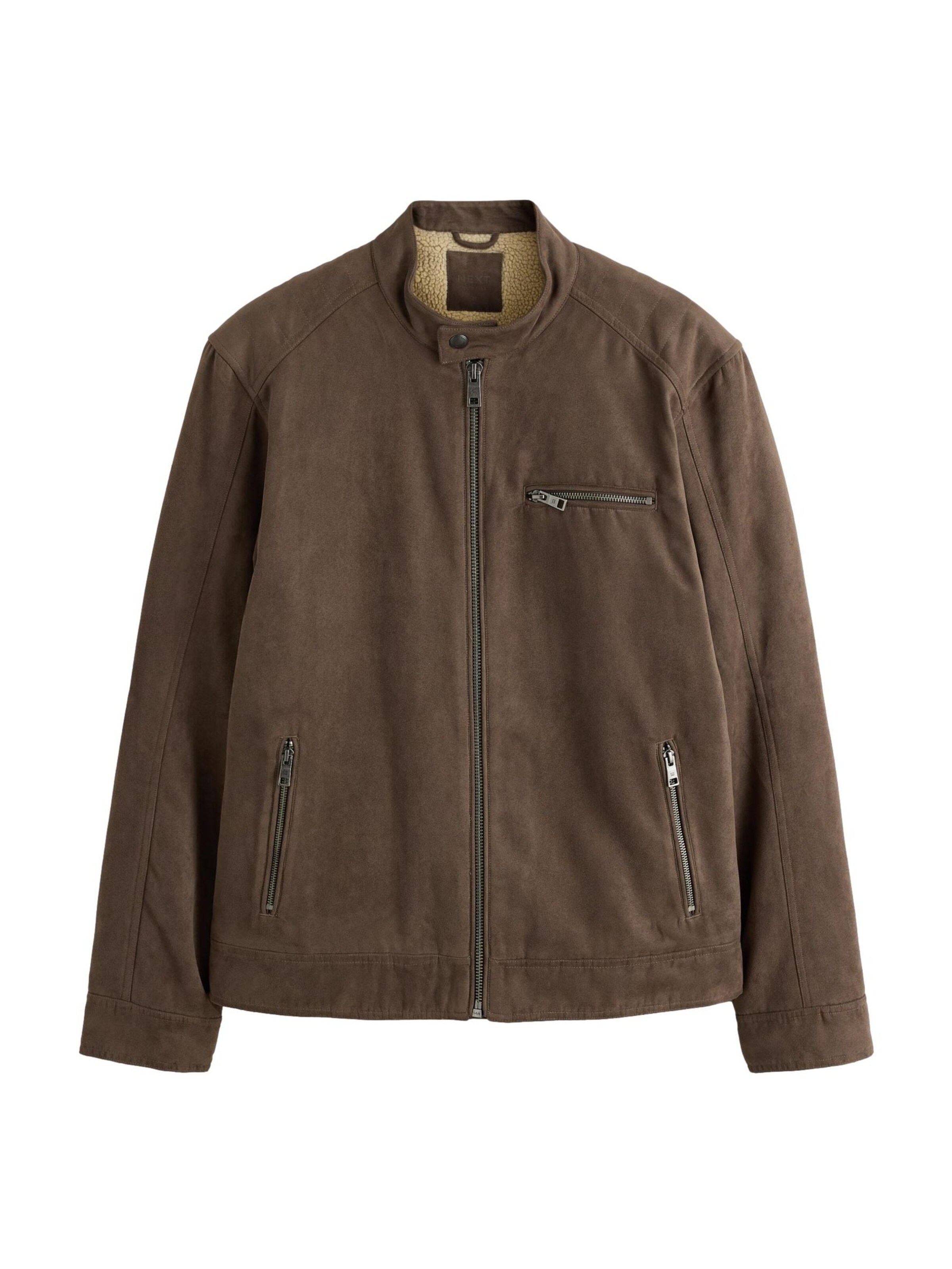 Next Veste mi-saison en XS en chocolat, Vue avec produit