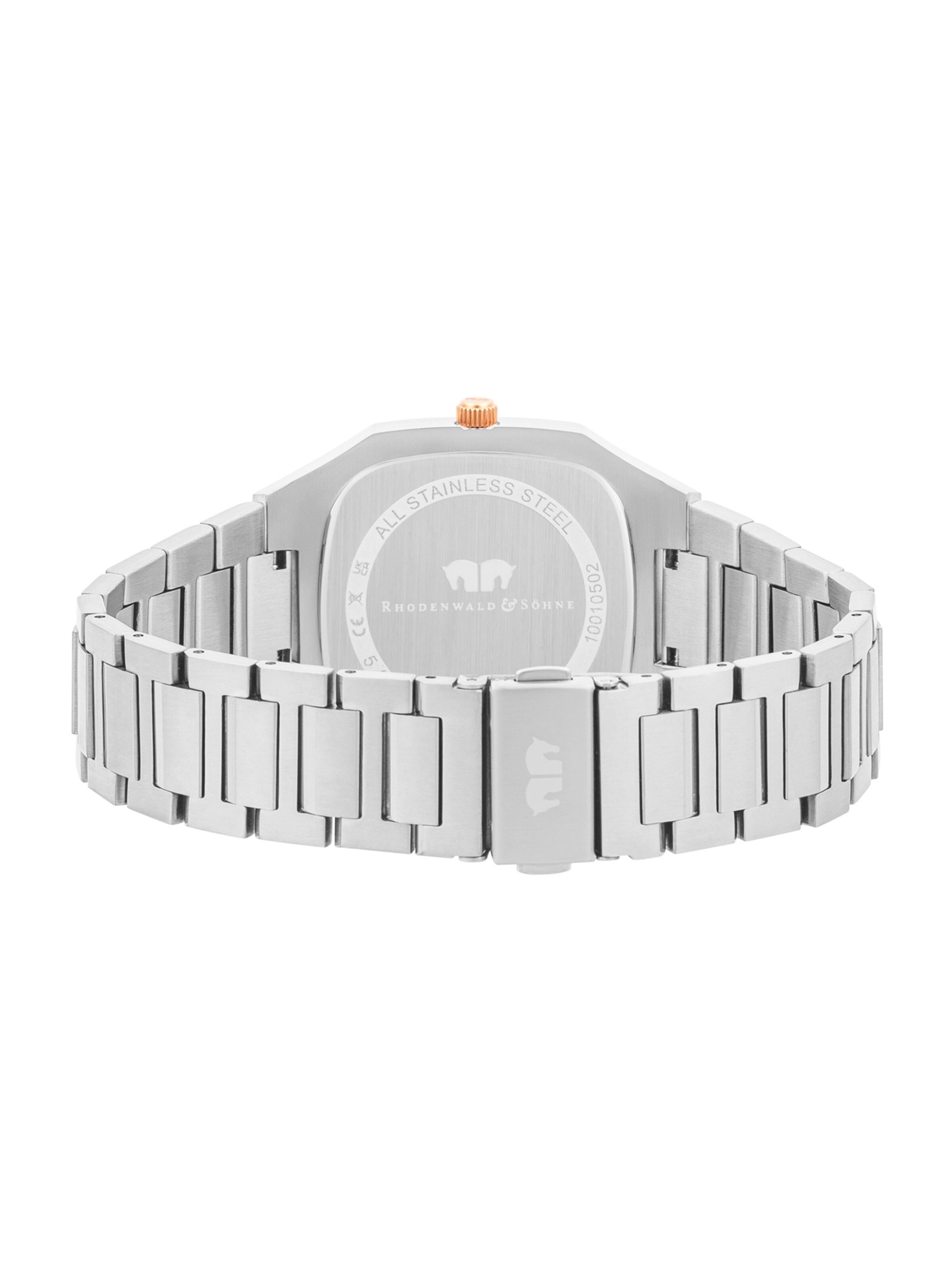 Rhodenwald & Söhne Analoog horloge in Zilver