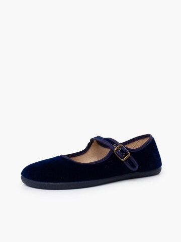 Pisamonas Lage schoen in Blauw: voorkant