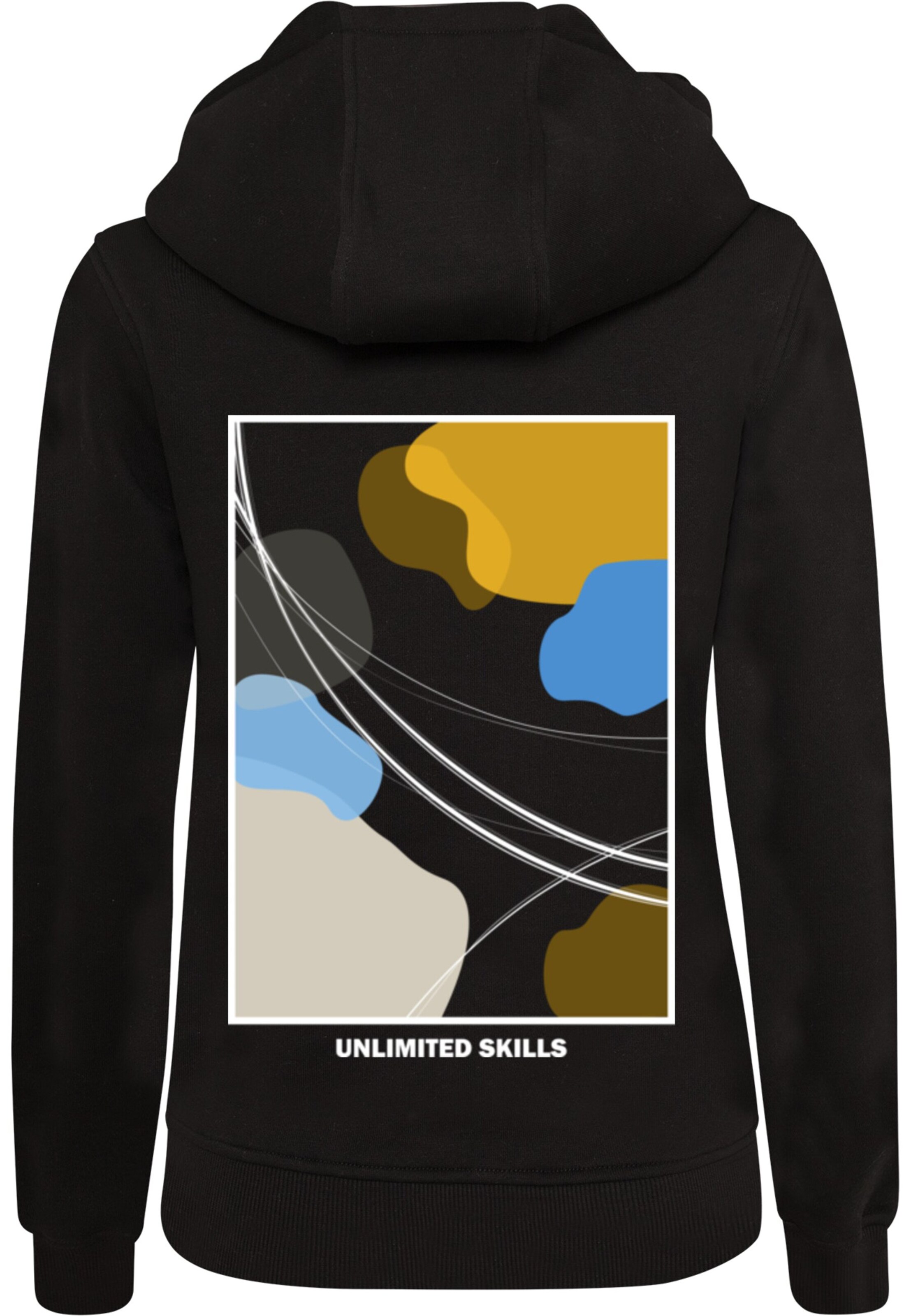 Merchcode Sweatshirt 'Unlimited Skills' in Schwarz