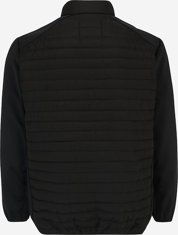 Jack & Jones Plus Between-season jacket in Black