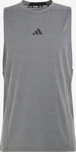 ADIDAS PERFORMANCE Λειτουργικό μπλουζάκι 'D4T Workout' σε γκρι / μαύρο, Άποψη προϊόντος