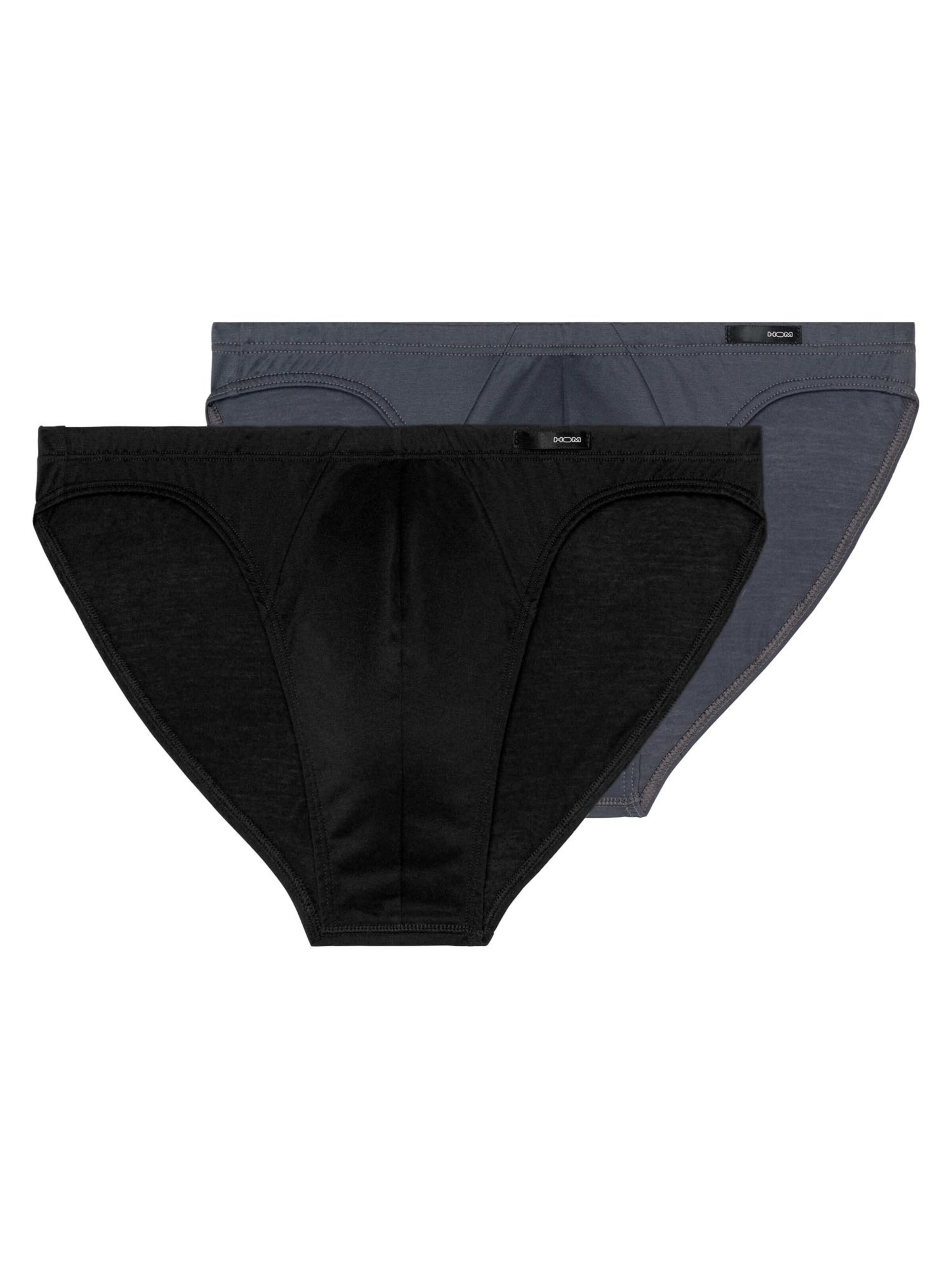 HOM Slip 'Premium Cotton' in Grey: front