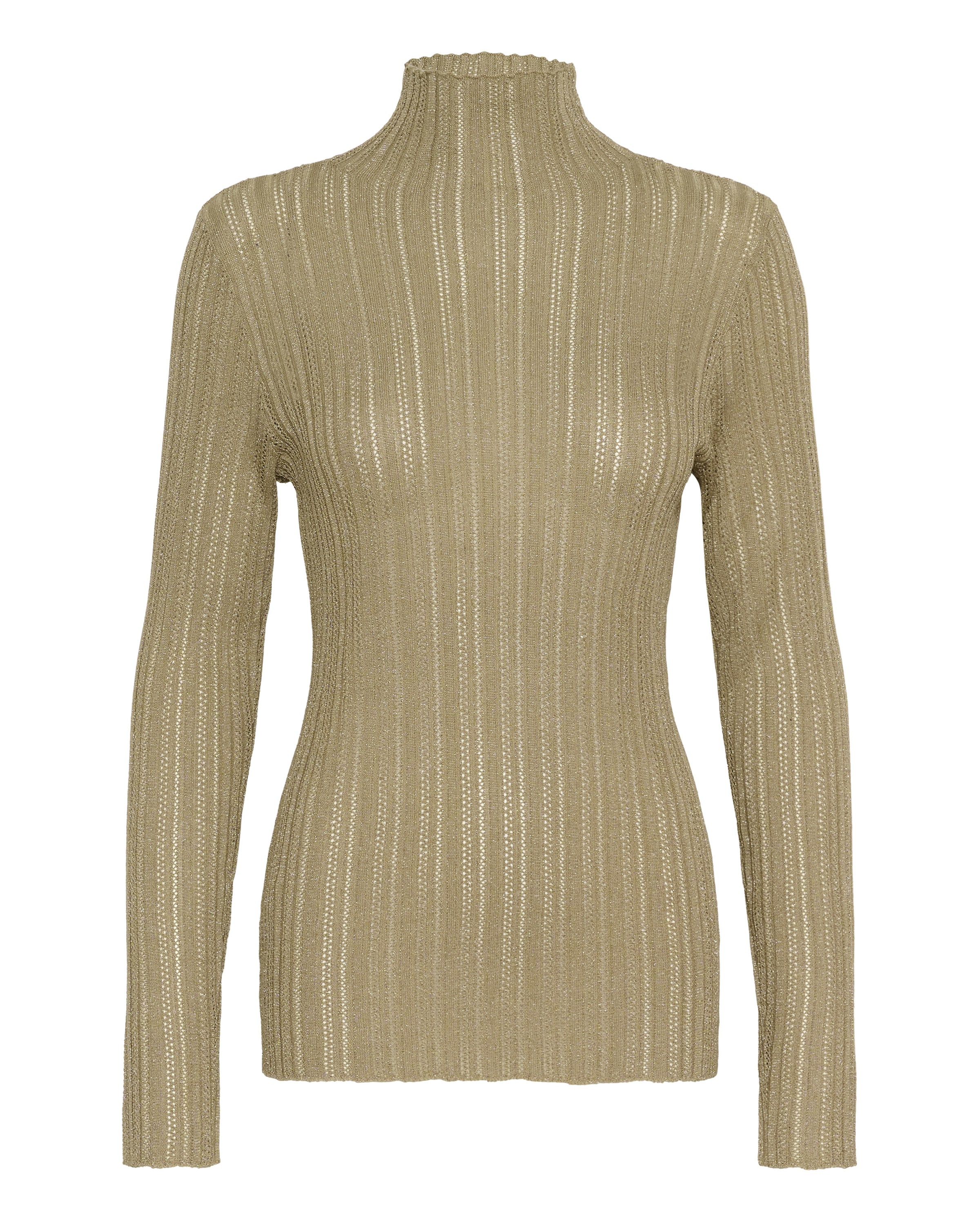 SOAKED IN LUXURY Sweater 'SLLaisa' in Beige: front