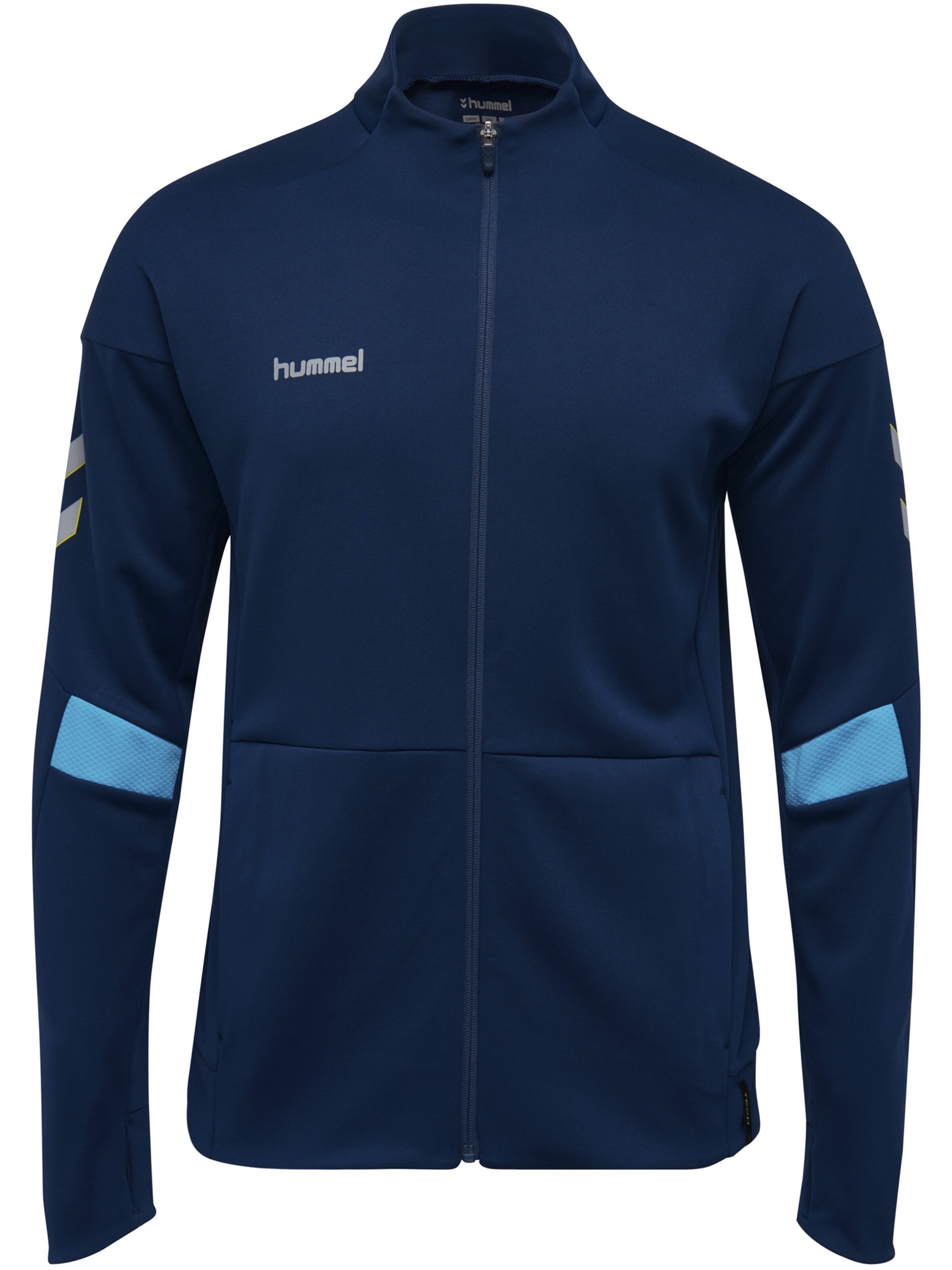 Hummel Trainingsjacke in Blau: Vorderseite