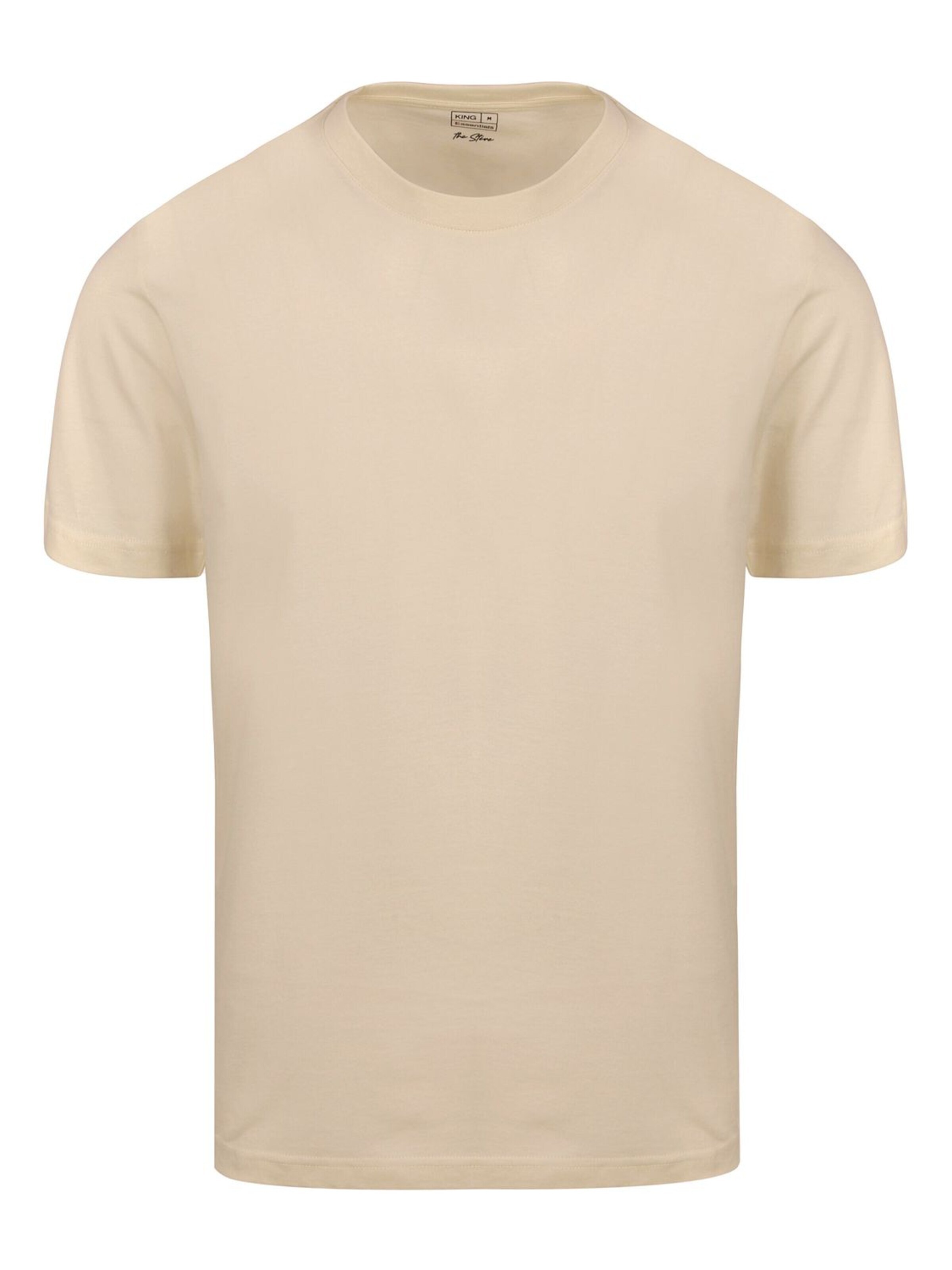 KING Essentials Shirt 'The Steve'‌ in Beige: Vorderseite