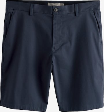 Next - Calças chino em azul: frente