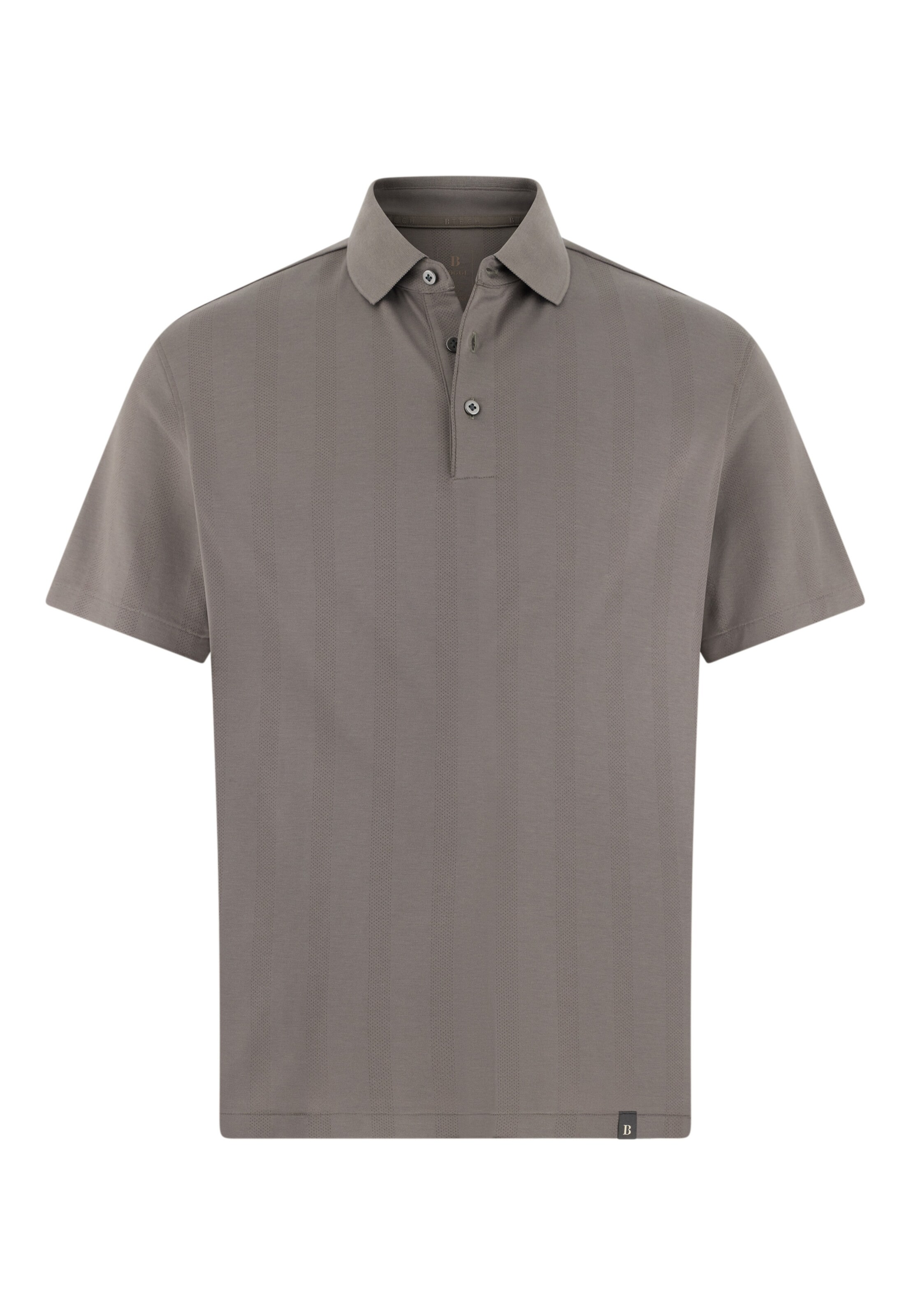 T-Shirt 'B Tech' Boggi Milano en gris : devant