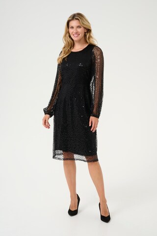 Cream Dress 'CR Shima' in Black