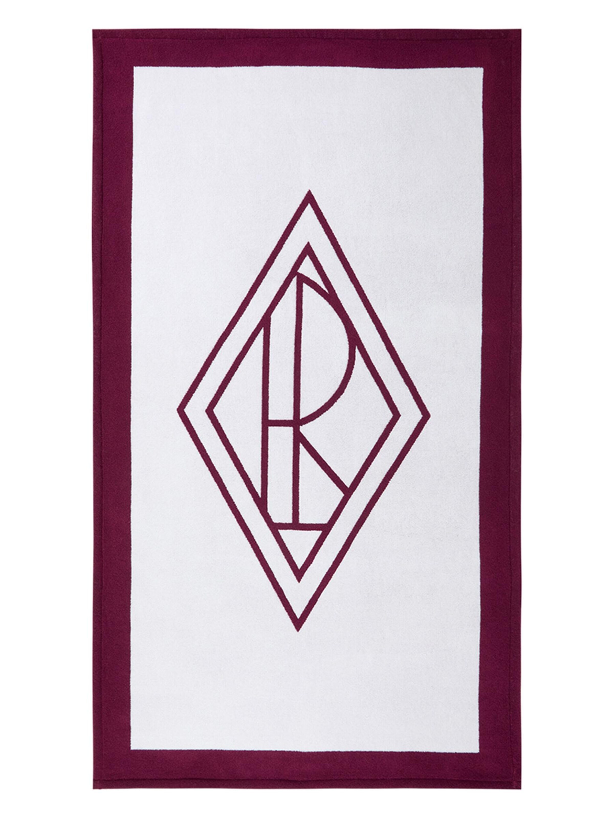 Ralph Lauren Home Strandtuch 'BLAIR'‌‌‌‌ in Weiß: Vorderseite