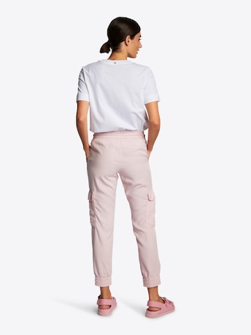 Rich & Royal Tapered Cargo trousers in Pink