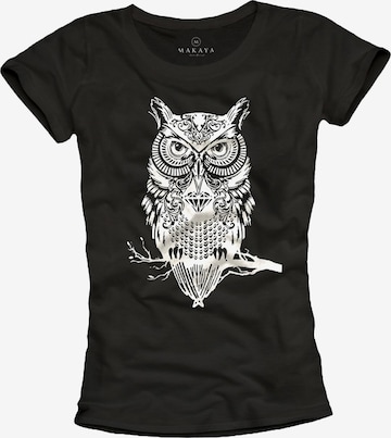 MAKAYA Shirt in Black: front