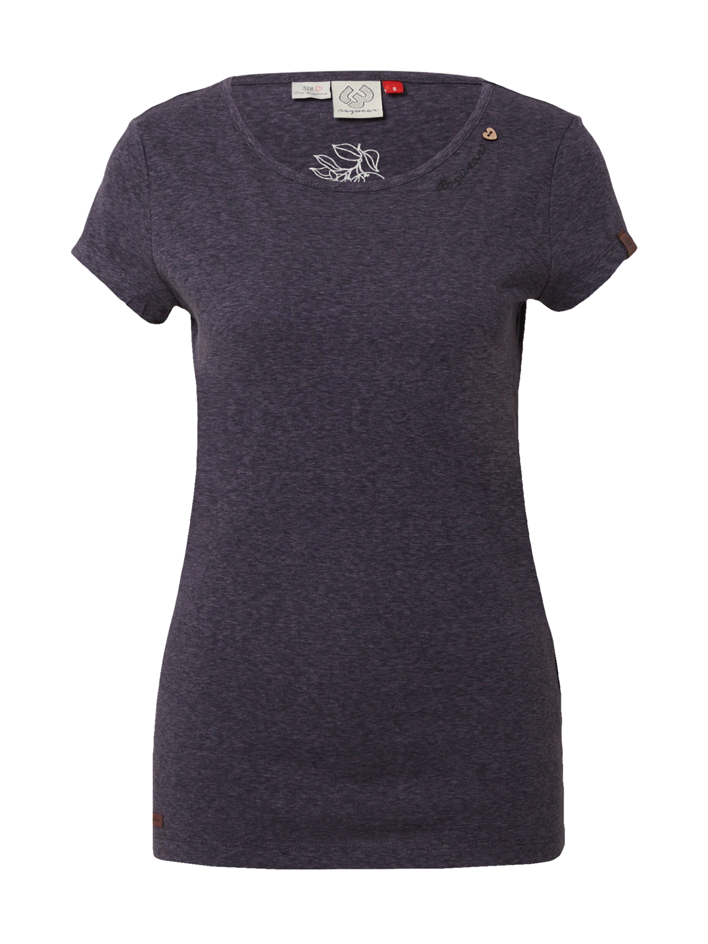 Ragwear Top Petulla Crystal Organic in black für Damen