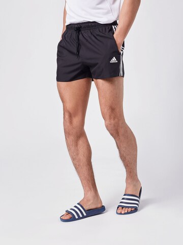 ADIDAS SPORTSWEAR Sportbadeshorts 'Classic 3-Stripes' in Schwarz: predná strana