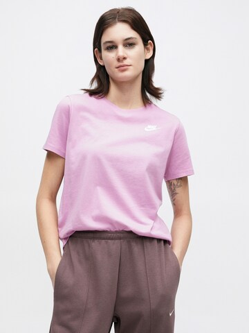 Nike Sportswear Shirt 'Club Essential' in White