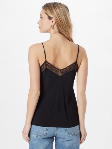 PATRIZIA PEPE - Top 'CAMICIA' em preto